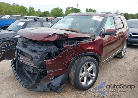 2015 Ford Explorer Limited z USA, uszkodzony, nr VIN 1FM5K7F90FGC11368